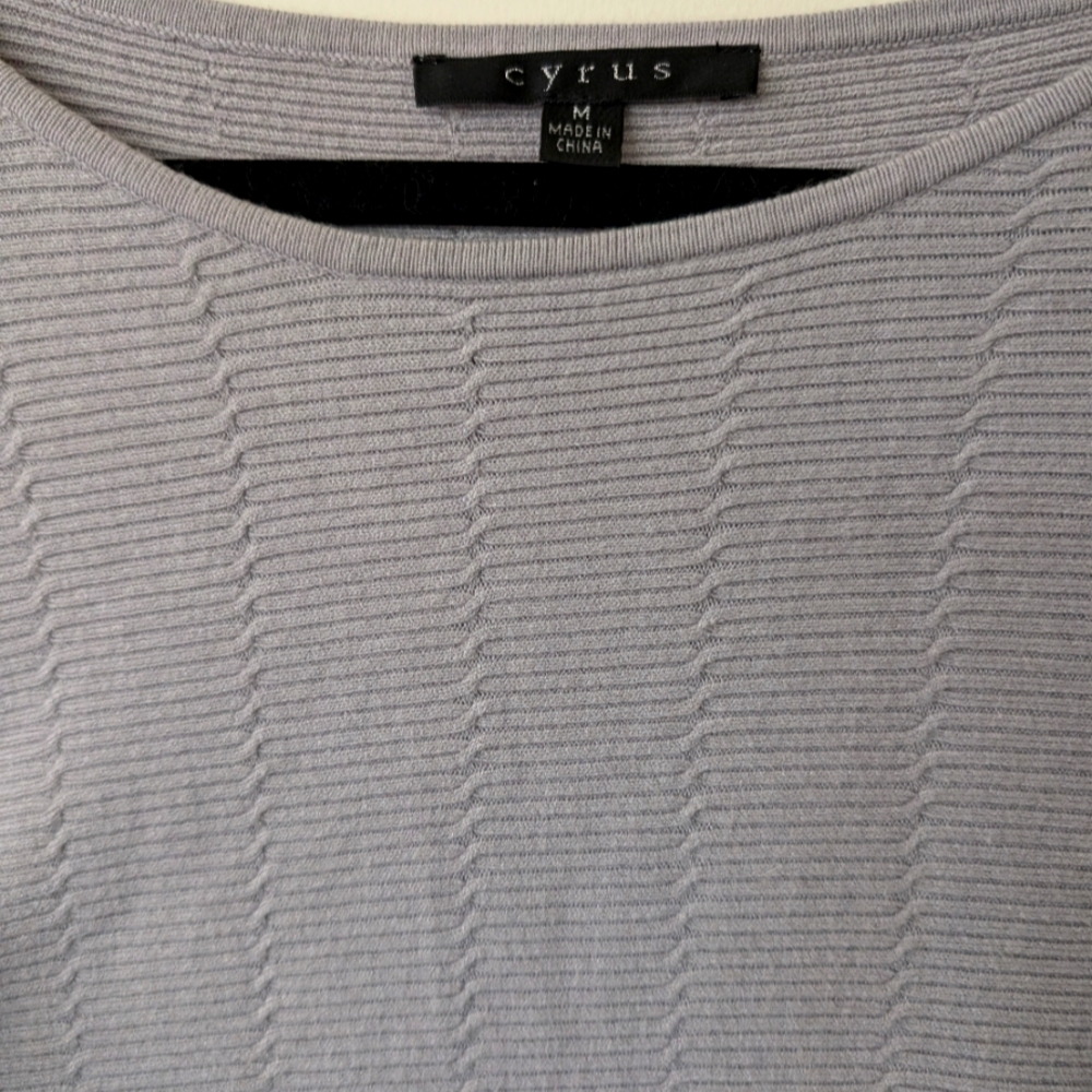Grey Batwing Sweater